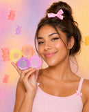 Máscara Labial City Girls Gummy Jelly Hidratante com Ursinho