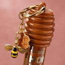 Gloss Labial Chaveiro Mel com Pingente de Abelha