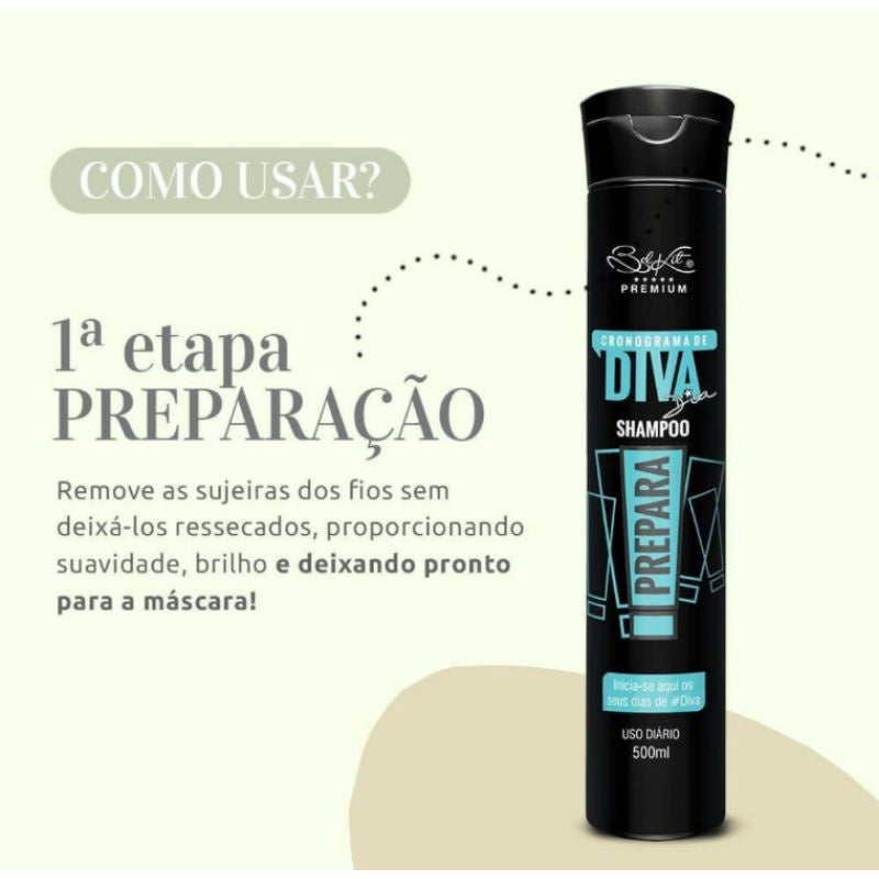 kit completo cronograma de diva Belkit 5 produtos.