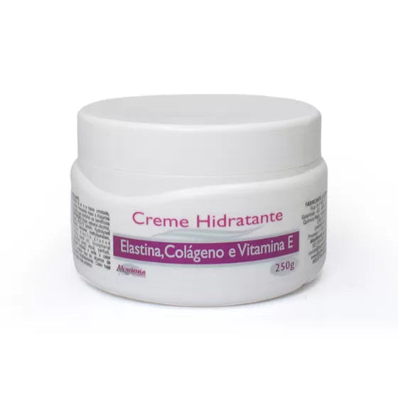 Creme Hidratante Elastina, Colágeno e Vitamina E 250g