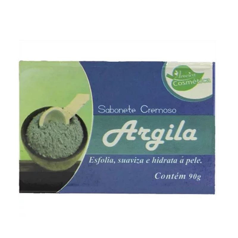 KIT 12 UND Sabonete Cremoso Argila 90g -