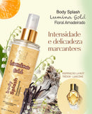 Body Splash Lumina Gold Shimmer Soul Cosméticos 200ml  Floral Amadeirado