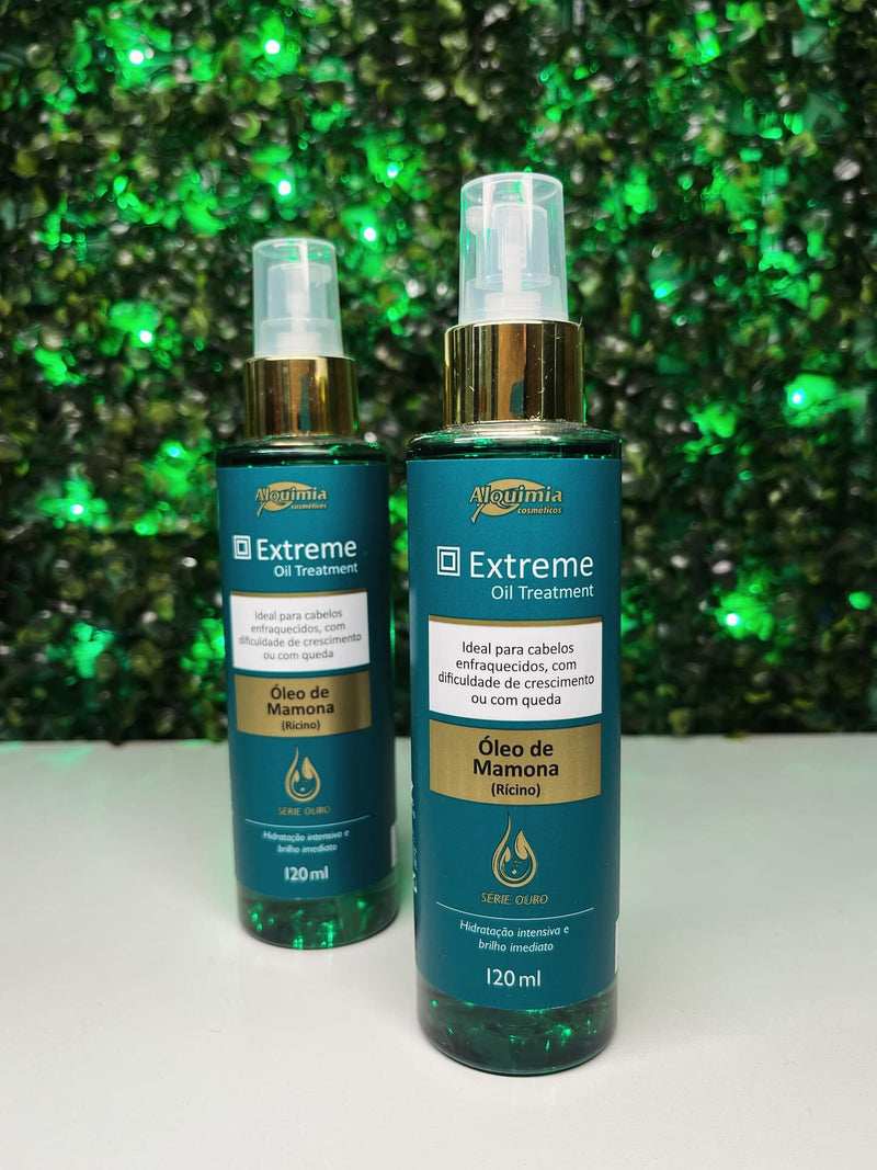 Óleo de MAMONA (Rícino) 120mL Extreme Oil Treatment