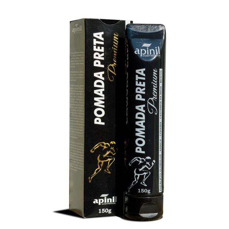 Pomada Preta Premium Massageadora 150gr Apinil