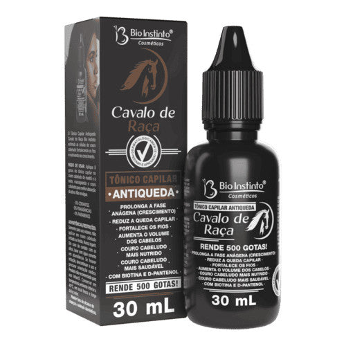 Tônico Capilar Antiqueda Cavalo de Raça 30ml - Bio Instinto