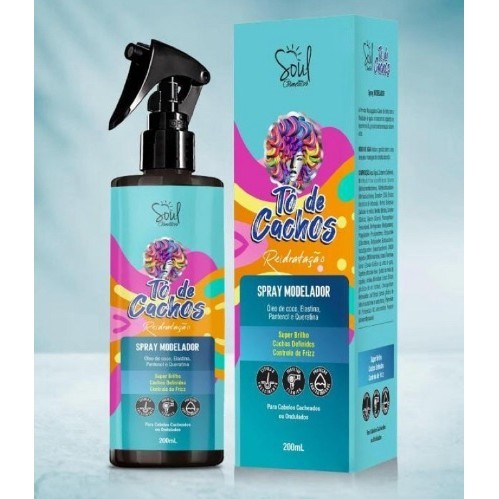 Spray Capilar Tô de Cachos 200ml - Soul Cosméticos