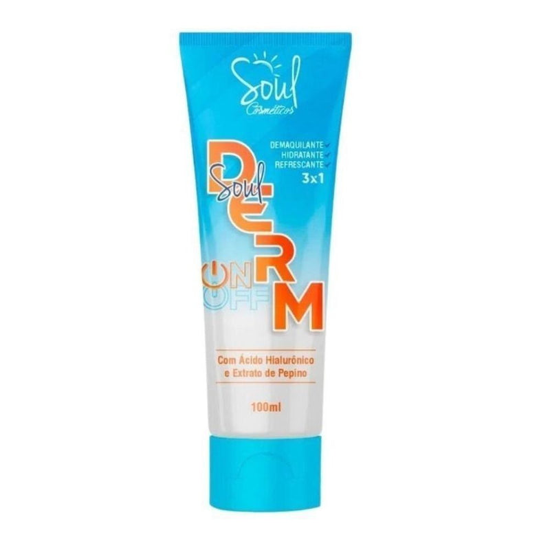 Sabonete Líquido Facial 3x1 Pré e Pós Make Soul Cosméticos Atacado