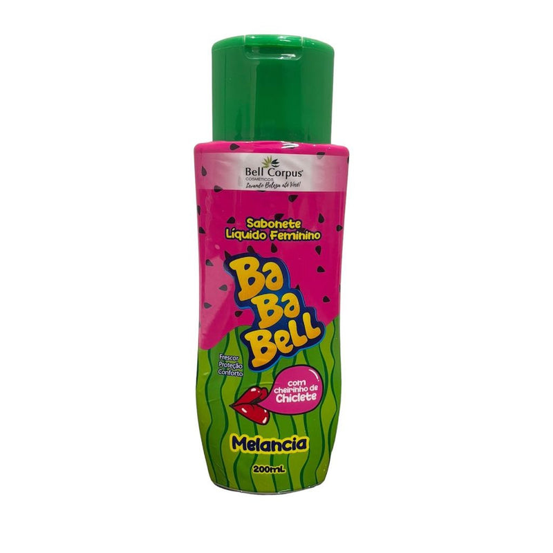 Kit Sabonete Íntimo Líquido Bababell Tutti Frutti + Uva + Melancia 200ml - Bell Corpus