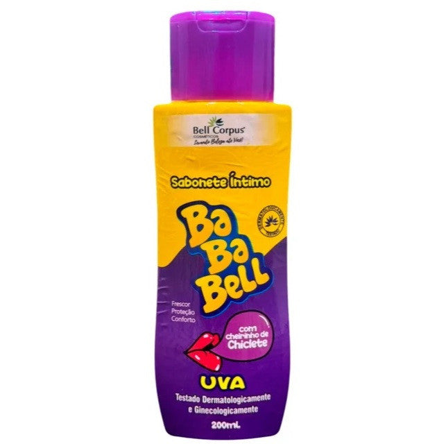 Sabonete Íntimo Líquido Bababell Uva 200ml - Bell Corpus