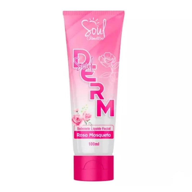 Sabonete Líquido Facial Rosa Mosqueta Soul Cosméticos Atacado