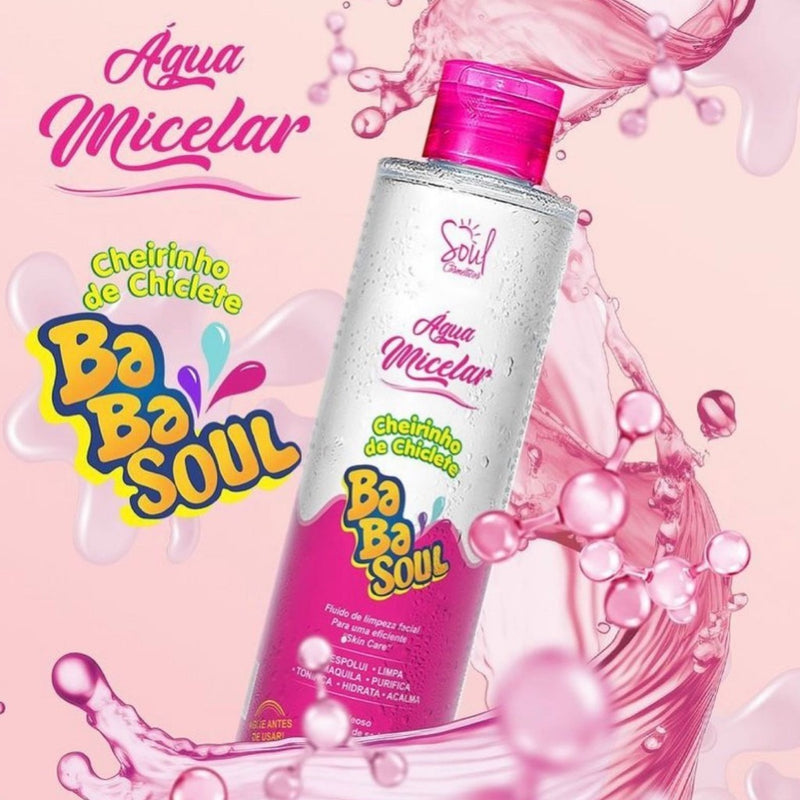 Água Micelar Cheirinho de Chiclete BabaSoul