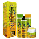 Kit Capilar Bababell BANANA Bell Corpus com 4 Itens - Shampoo + Condicionador + Máscara + Creme Pentear