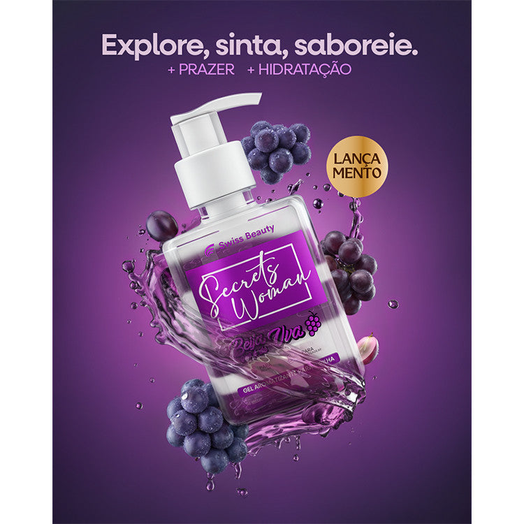 Gel Aromatizante Para Virilha UVA 240g SWISS BEAUTY