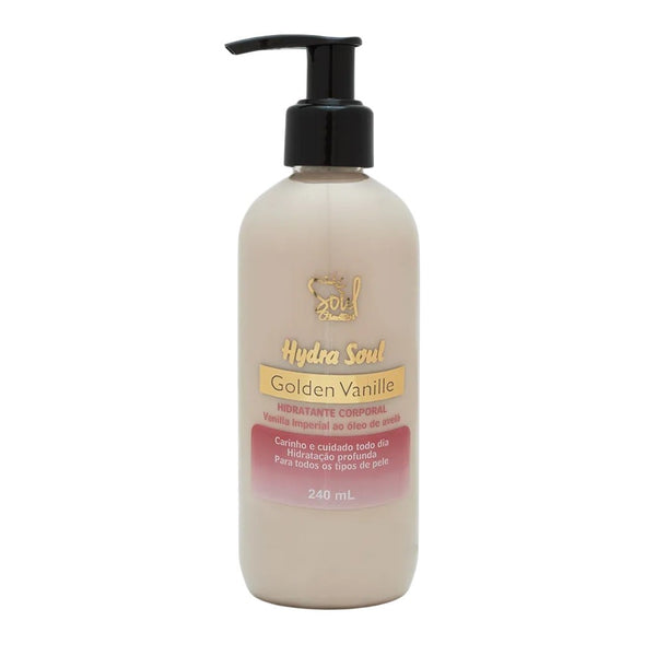 Hidratante Corporal Hydra Soul Golden Vanile 240ml - Soul